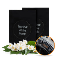 R2B Autoparfum Navulling - Tropische Witte Muskus - 2 stuks