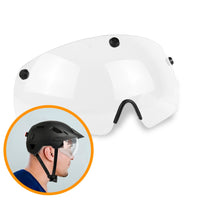 R2B® Transparant en Magnetisch Helm Vizier - Geschikt voor de Speed Pedelec Helm van R2B